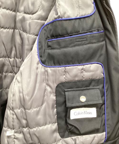 Calvin Klein（カルバンクライン）Calvin Klein (カルバンクライン) ボマージャケット ブラック サイズ:Lの古着・服飾アイテム