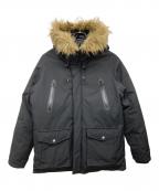 Schottショット）の古着「フーデッドダウンパーカ」｜ブラック