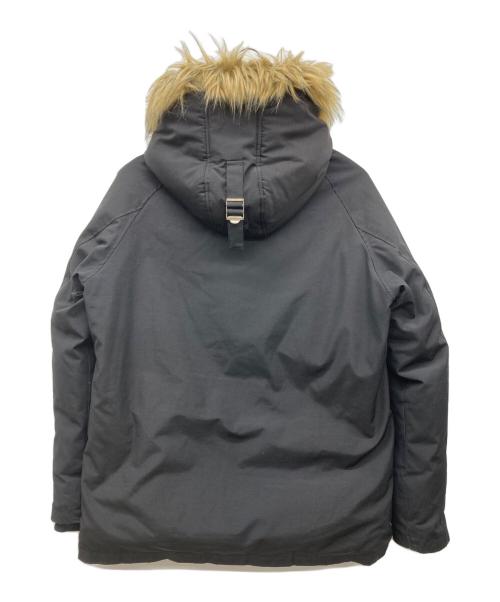 Schott（ショット）Schott (ショット) フーデッドダウンパーカ ブラック サイズ:Lの古着・服飾アイテム
