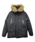 Schott（ショット）の古着「フーデッドダウンパーカ」｜ブラック