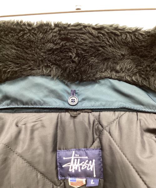 stussy（ステューシー）stussy (ステューシー) フライトジャケット 紺タグ ネイビー サイズ:Lの古着・服飾アイテム