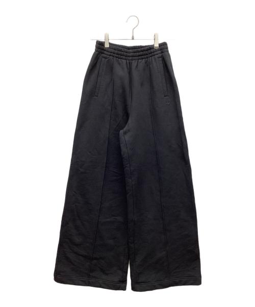 adidas（アディダス）adidas (アディダス) プレミアム エッセンシャルズピンタック ワイドレッグパンツ ブラック サイズ:Sの古着・服飾アイテム
