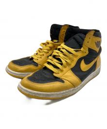 NIKE（ナイキ）の古着「AIR JORDAN 1 RETRO HIGH OG」｜ブラック×イエロー