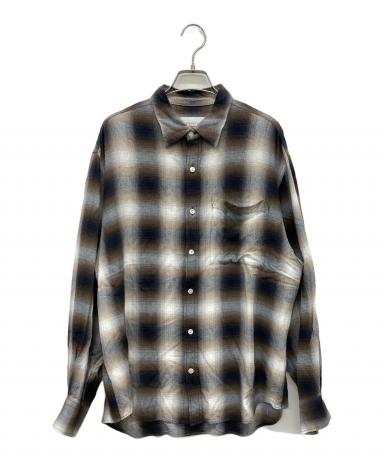 PHEENY 未使用タグ付き 19SS チェックシャツ ブラウン PHEENY - PHEENY 未使用タグ付き 19SS チェックシャツ ブラウンの通販