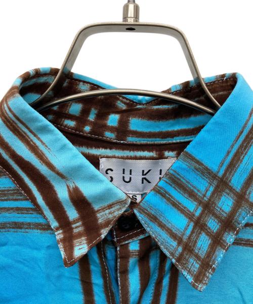 sukuhome（スクホーム）sukuhome (スクホーム) セットアップ ブルー サイズ:Sの古着・服飾アイテム