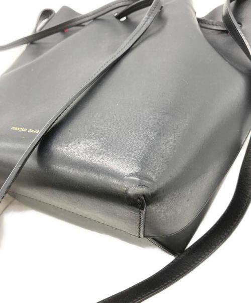 MANSUR GAVRIEL（マンサーガブリエル）MANSUR GAVRIEL (マンサーガブリエル) マンサーガブリエル バックパック ブラックの古着・服飾アイテム