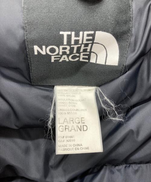 THE NORTH FACE（ザ ノース フェイス）THE NORTH FACE (ザ ノース フェイス) ダウンベスト ブラック サイズ:LARGE GRANDEの古着・服飾アイテム