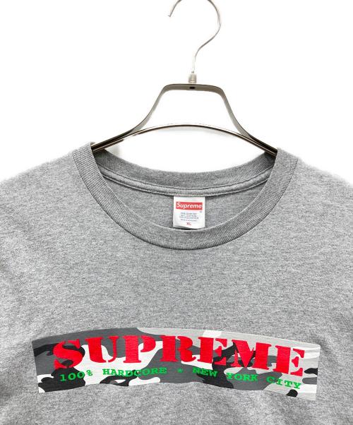 SUPREME（シュプリーム）Supreme (シュプリーム) hardcore tee グレー サイズ:XLの古着・服飾アイテム