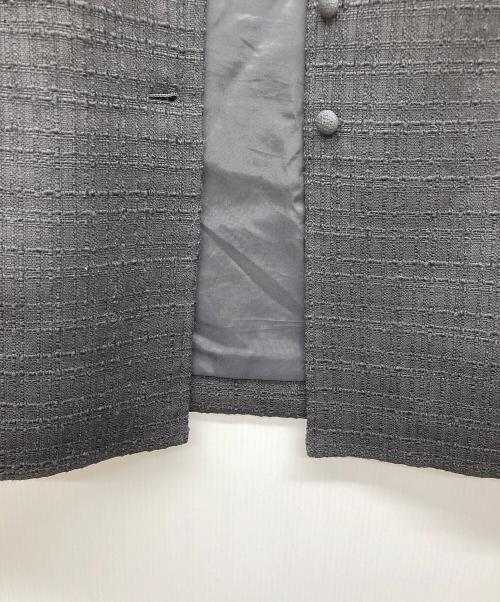 Rene（ルネ）Rene (ルネ) ツイードワンピース ブラック サイズ:36の古着・服飾アイテム