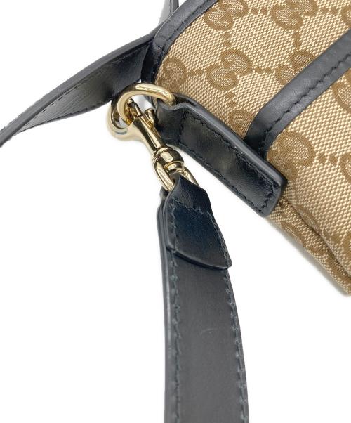 GUCCI（グッチ）GUCCI (グッチ) GGキャンバス ショルダーバッグ ベージュの古着・服飾アイテム