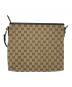 GUCCI (グッチ) GGキャンバス ショルダーバッグ ベージュ：60000円