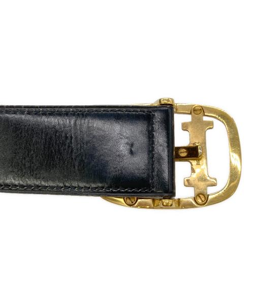 HERMES（エルメス）HERMES (エルメス) シェーヌダンクルベルト ブラックの古着・服飾アイテム