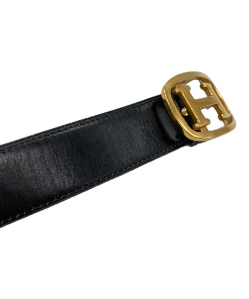 HERMES（エルメス）HERMES (エルメス) シェーヌダンクルベルト ブラックの古着・服飾アイテム