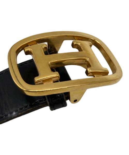 HERMES（エルメス）HERMES (エルメス) シェーヌダンクルベルト ブラックの古着・服飾アイテム