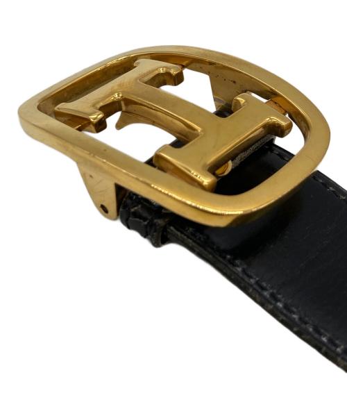 HERMES（エルメス）HERMES (エルメス) シェーヌダンクルベルト ブラックの古着・服飾アイテム