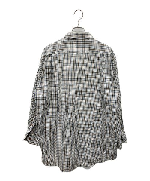 BURBERRY（バーバリー）BURBERRY (バーバリー) ギンガムチェックシャツ ベージュ サイズ:L-Largeの古着・服飾アイテム