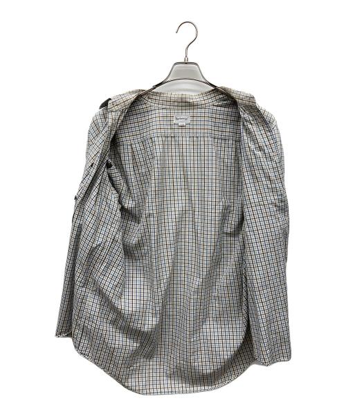 BURBERRY（バーバリー）BURBERRY (バーバリー) ギンガムチェックシャツ ベージュ サイズ:L-Largeの古着・服飾アイテム