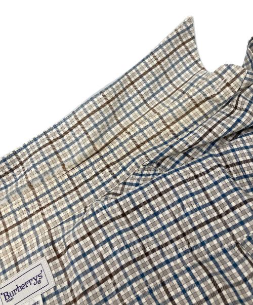 BURBERRY（バーバリー）BURBERRY (バーバリー) ギンガムチェックシャツ ベージュ サイズ:L-Largeの古着・服飾アイテム