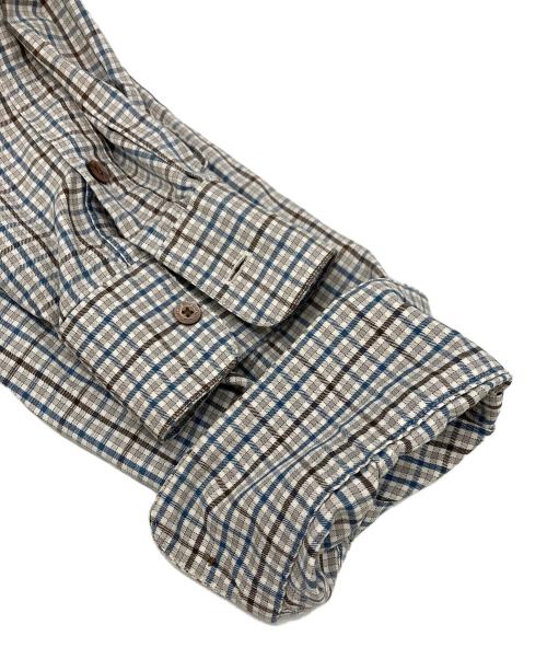 BURBERRY（バーバリー）BURBERRY (バーバリー) ギンガムチェックシャツ ベージュ サイズ:L-Largeの古着・服飾アイテム