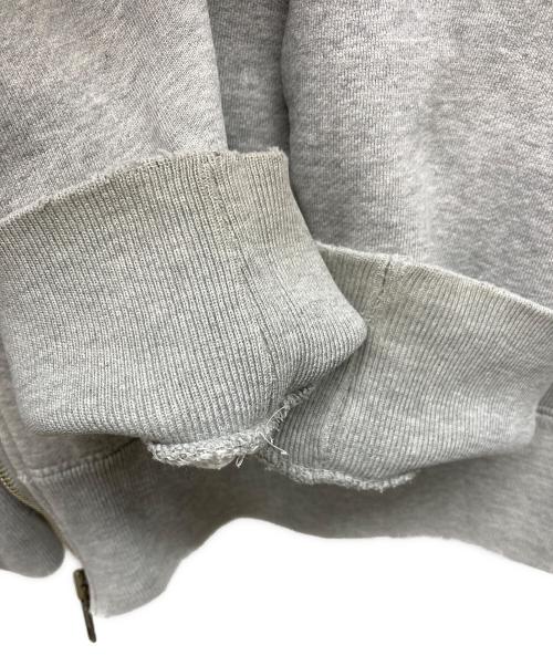 A BATHING APE（ア ベイシング エイプ）A BATHING APE (ア ベイシング エイプ) ジップパーカー グレー サイズ:Lの古着・服飾アイテム