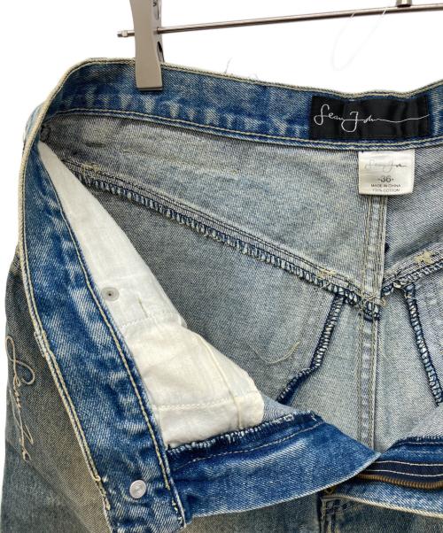 SEAN JOHN（ショーンジョン）SEAN JOHN (ショーンジョン) ショートデニムパンツ インディゴ サイズ:36の古着・服飾アイテム