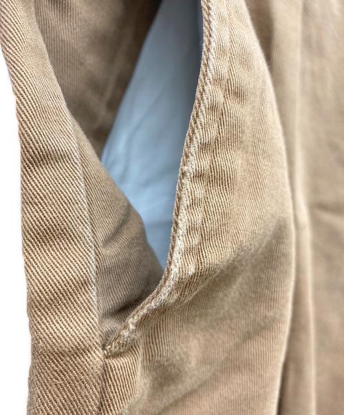POLO RALPH LAUREN（ポロ・ラルフローレン）POLO RALPH LAUREN (ポロ・ラルフローレン) 2タックポロチノ ブラウン サイズ:SIZE 34の古着・服飾アイテム
