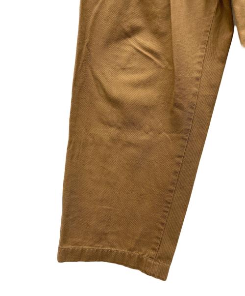 POLO RALPH LAUREN（ポロ・ラルフローレン）POLO RALPH LAUREN (ポロ・ラルフローレン) 2タックポロチノ ブラウン サイズ:SIZE 34の古着・服飾アイテム