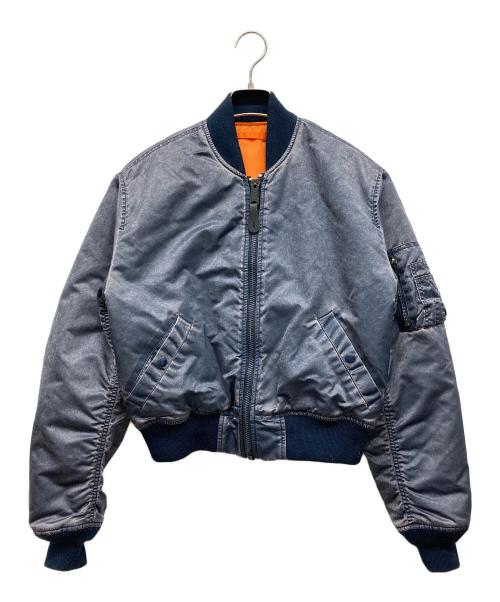 ALPHA（アルファ）ALPHA (アルファ) MA-1ジャケット ネイビー サイズ:Sの古着・服飾アイテム