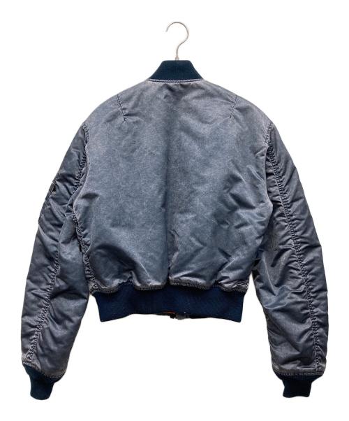 ALPHA（アルファ）ALPHA (アルファ) MA-1ジャケット ネイビー サイズ:Sの古着・服飾アイテム