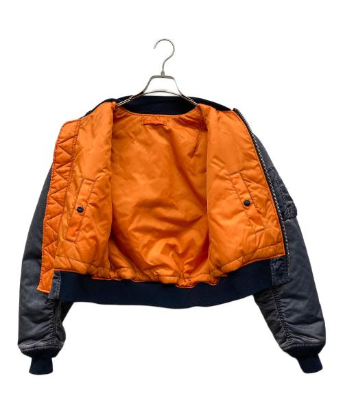 ALPHA（アルファ）ALPHA (アルファ) MA-1ジャケット ネイビー サイズ:Sの古着・服飾アイテム