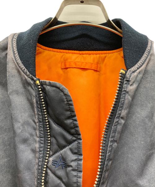 ALPHA（アルファ）ALPHA (アルファ) MA-1ジャケット ネイビー サイズ:Sの古着・服飾アイテム