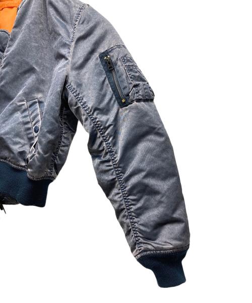 ALPHA（アルファ）ALPHA (アルファ) MA-1ジャケット ネイビー サイズ:Sの古着・服飾アイテム