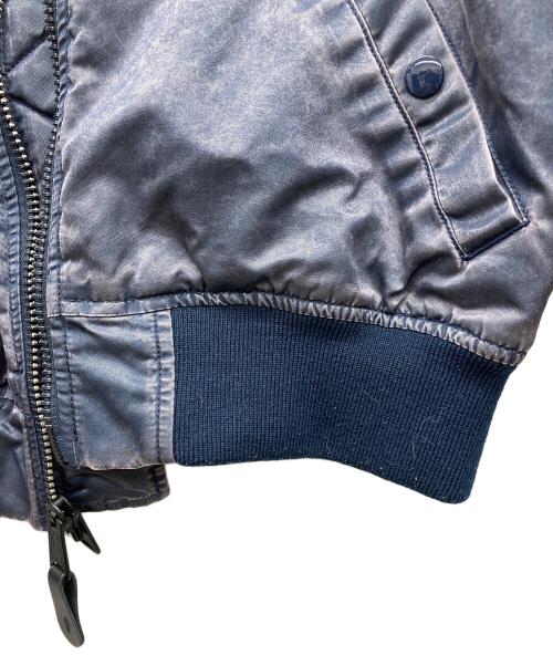ALPHA（アルファ）ALPHA (アルファ) MA-1ジャケット ネイビー サイズ:Sの古着・服飾アイテム