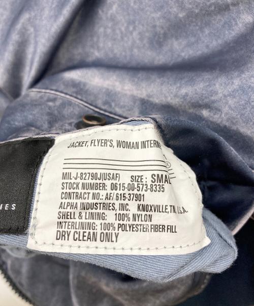 ALPHA（アルファ）ALPHA (アルファ) MA-1ジャケット ネイビー サイズ:Sの古着・服飾アイテム