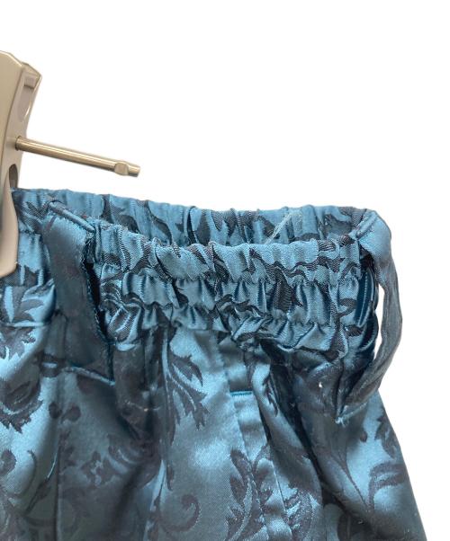 MAISON SPECIAL（メゾンスペシャル）MAISON SPECIAL (メゾンスペシャル) リーフサテンチャイナワイドパンツ スカイブルー サイズ:02の古着・服飾アイテム