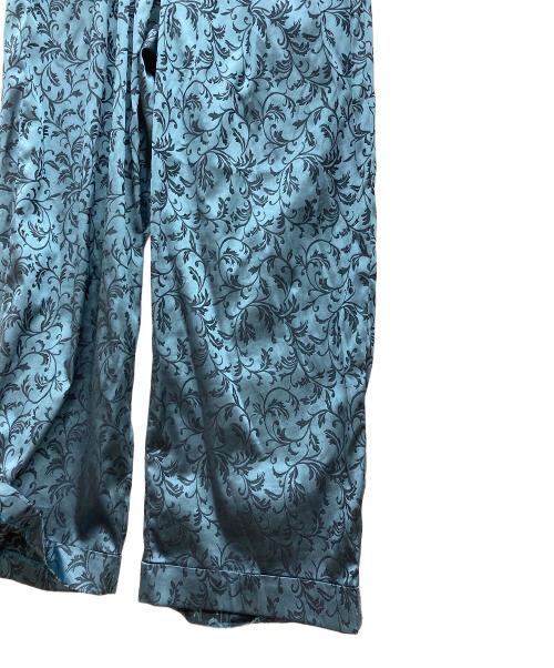 MAISON SPECIAL（メゾンスペシャル）MAISON SPECIAL (メゾンスペシャル) リーフサテンチャイナワイドパンツ スカイブルー サイズ:02の古着・服飾アイテム