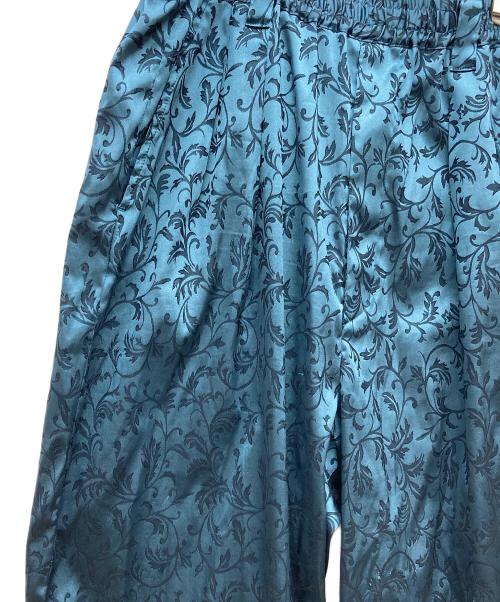 MAISON SPECIAL（メゾンスペシャル）MAISON SPECIAL (メゾンスペシャル) リーフサテンチャイナワイドパンツ スカイブルー サイズ:02の古着・服飾アイテム