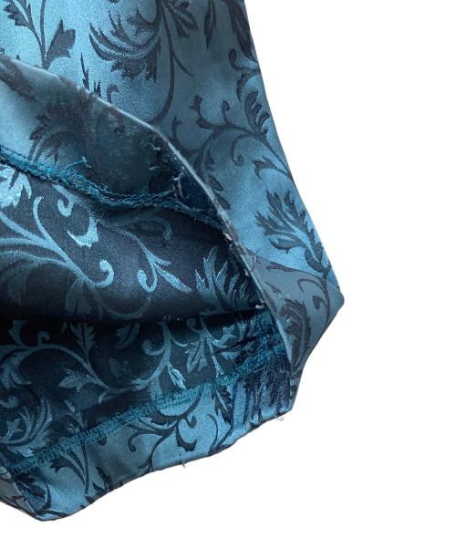 MAISON SPECIAL（メゾンスペシャル）MAISON SPECIAL (メゾンスペシャル) リーフサテンチャイナワイドパンツ スカイブルー サイズ:02の古着・服飾アイテム