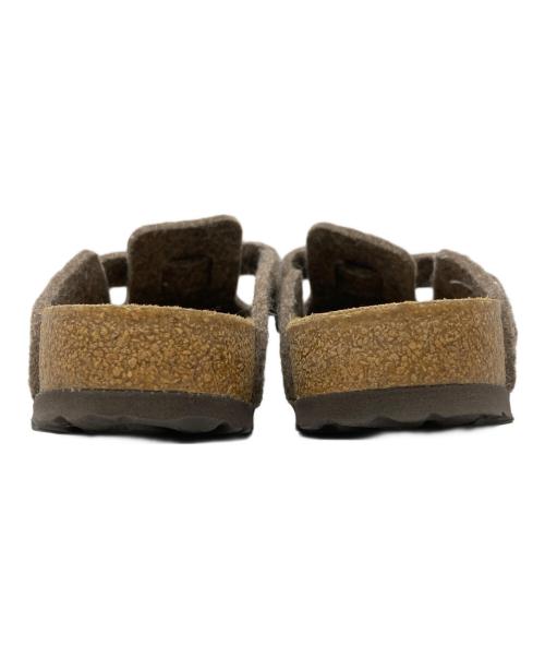 BIRKENSTOCK（ビルケンシュトック）BIRKENSTOCK (ビルケンシュトック) ウールフェルトボストンクロッグ ブラウン サイズ:36の古着・服飾アイテム
