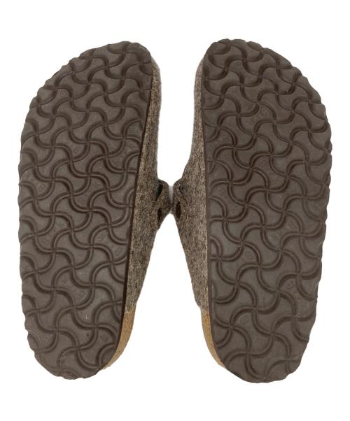 BIRKENSTOCK（ビルケンシュトック）BIRKENSTOCK (ビルケンシュトック) ウールフェルトボストンクロッグ ブラウン サイズ:36の古着・服飾アイテム