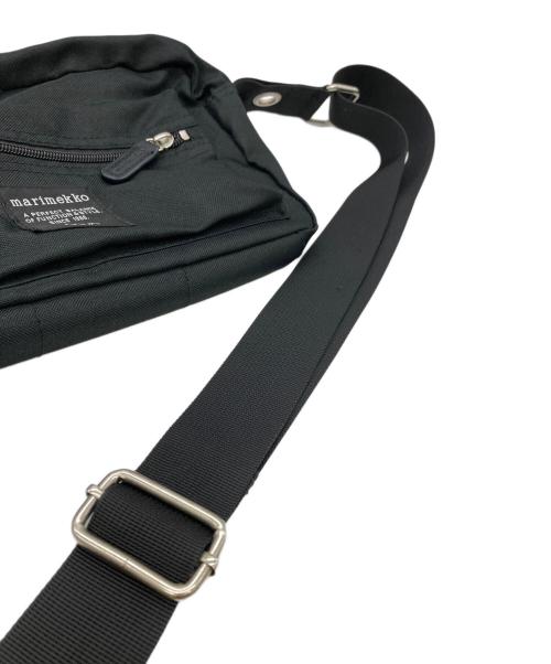 marimekko（マリメッコ）marimekko (マリメッコ) ショルダーバッグ ブラックの古着・服飾アイテム