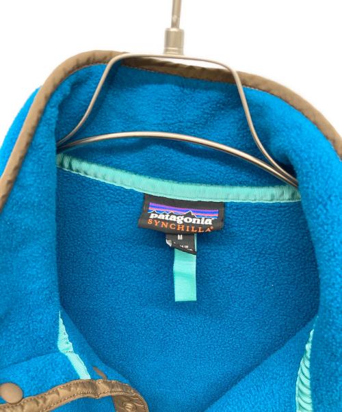 Patagonia（パタゴニア）Patagonia (パタゴニア) シンチラスナップT スカイブルー サイズ:Mの古着・服飾アイテム