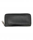 LOUIS VUITTONルイ ヴィトン）の古着「ジッピー・ウォレット ヴェルティカル タイガ」｜ブラック