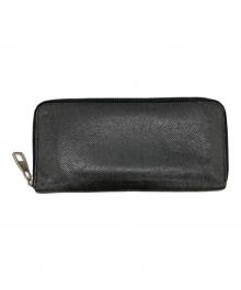 LOUIS VUITTON（ルイ ヴィトン）の古着「ジッピー・ウォレット ヴェルティカル タイガ」｜ブラック