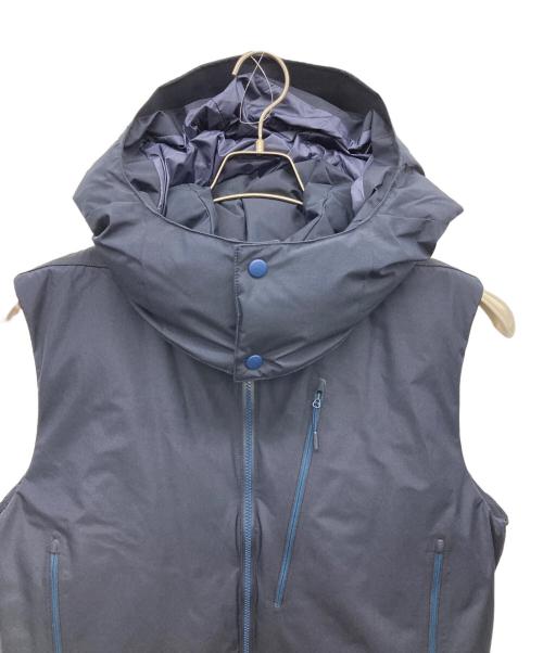 DAIWA LIFESTYLE（ダイワ ライフスタイル）DAIWA LIFESTYLE (ダイワ ライフスタイル) XPEDITION DOWN VEST GORE-TEX ネイビー サイズ:165/84A(S)の古着・服飾アイテム