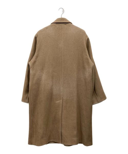 AURALEE（オーラリー）AURALEE (オーラリー) WOOL SILK MELTON DUFFLE COAT ベージュ サイズ:4の古着・服飾アイテム
