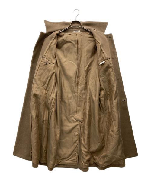 AURALEE（オーラリー）AURALEE (オーラリー) WOOL SILK MELTON DUFFLE COAT ベージュ サイズ:4の古着・服飾アイテム