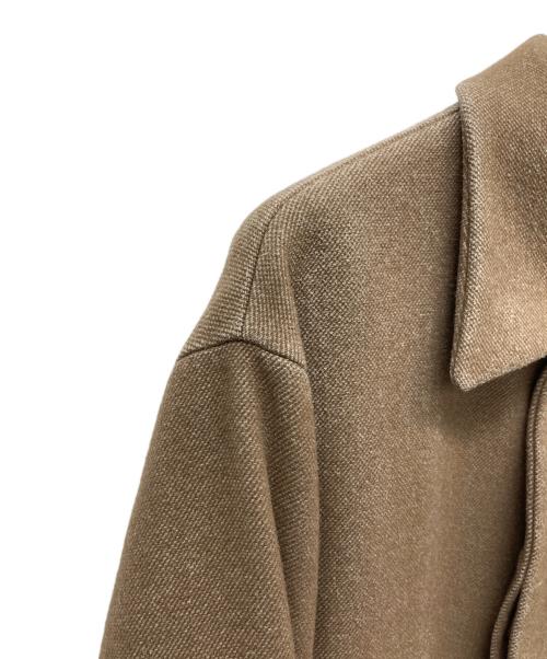 AURALEE（オーラリー）AURALEE (オーラリー) WOOL SILK MELTON DUFFLE COAT ベージュ サイズ:4の古着・服飾アイテム