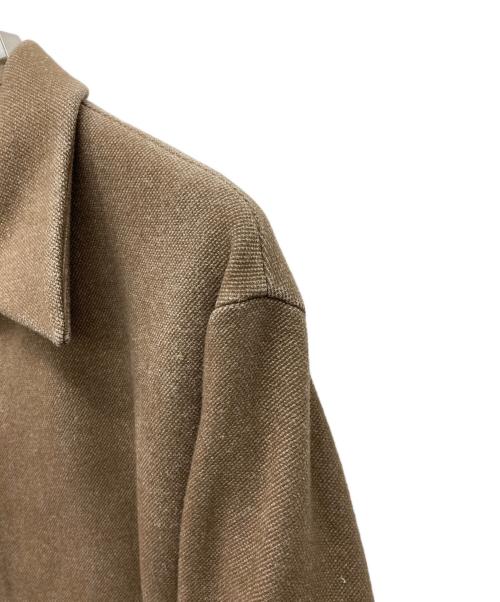 AURALEE（オーラリー）AURALEE (オーラリー) WOOL SILK MELTON DUFFLE COAT ベージュ サイズ:4の古着・服飾アイテム