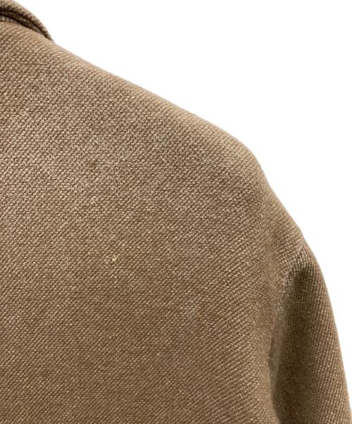 AURALEE（オーラリー）AURALEE (オーラリー) WOOL SILK MELTON DUFFLE COAT ベージュ サイズ:4の古着・服飾アイテム